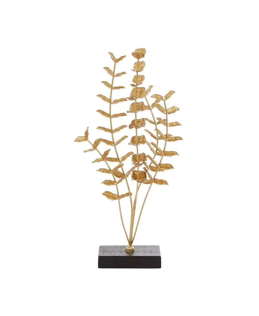 商品CosmoLiving|by Cosmopolitan Metal Contemporary Abstract Sculpture, 21" x 10",价格¥734,第3张图片详细描述