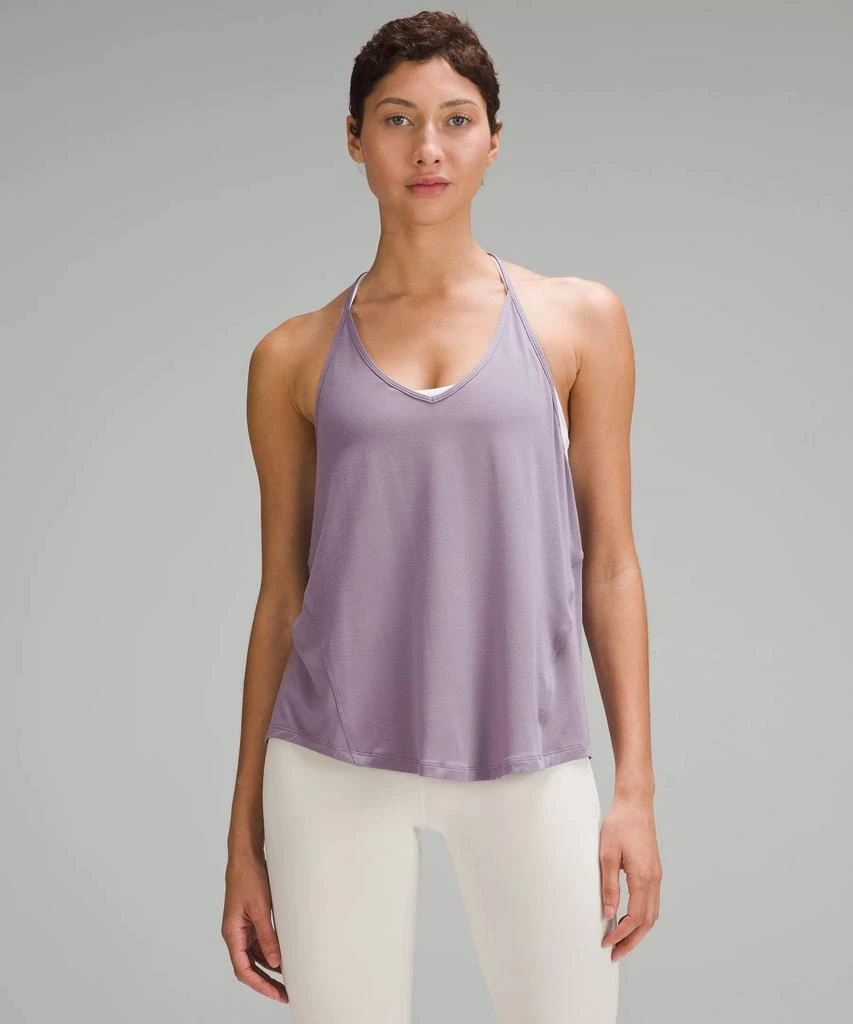 商品Lululemon|Modal-Silk Yoga Tank Top,价格¥196,第5张图片详细描述