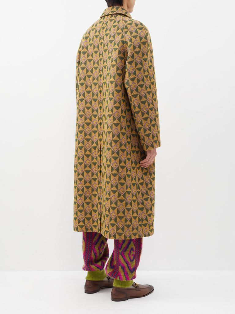 商品Gucci|G-Rhombi wool coat,价格¥20851,第7张图片详细描述
