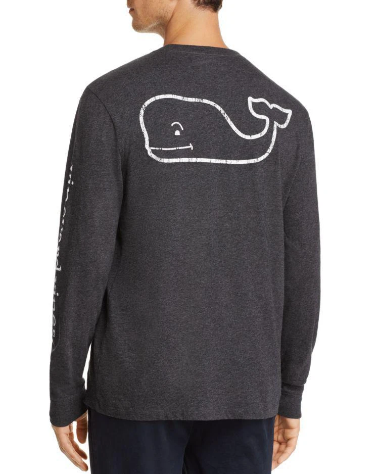 商品Vineyard Vines|Vintage Whale Crewneck Long Sleeve Tee,价格¥267,第1张图片