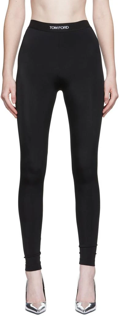 商品Tom Ford|黑色徽标紧身裤,价格¥3240,第1张图片
