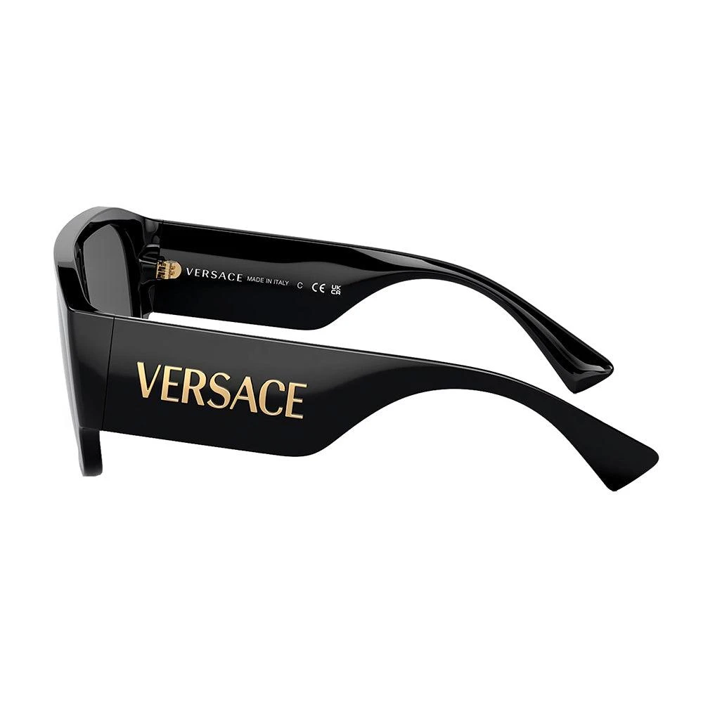 商品Versace|Versace  VE 4439 GB1/87 Womens Shield Sunglasses,价格¥1592,第1张图片详细描述