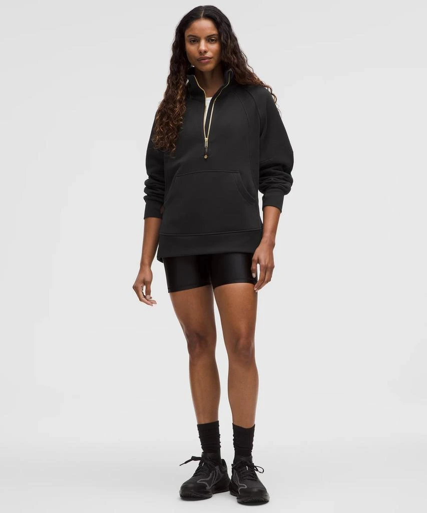 Scuba Oversized Funnel-Neck Half Zip *Long 商品