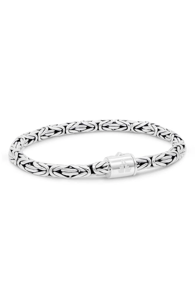 商品DEVATA|Sterling Silver Byzantine Chain Bracelet,价格¥824,第2张图片详细描述