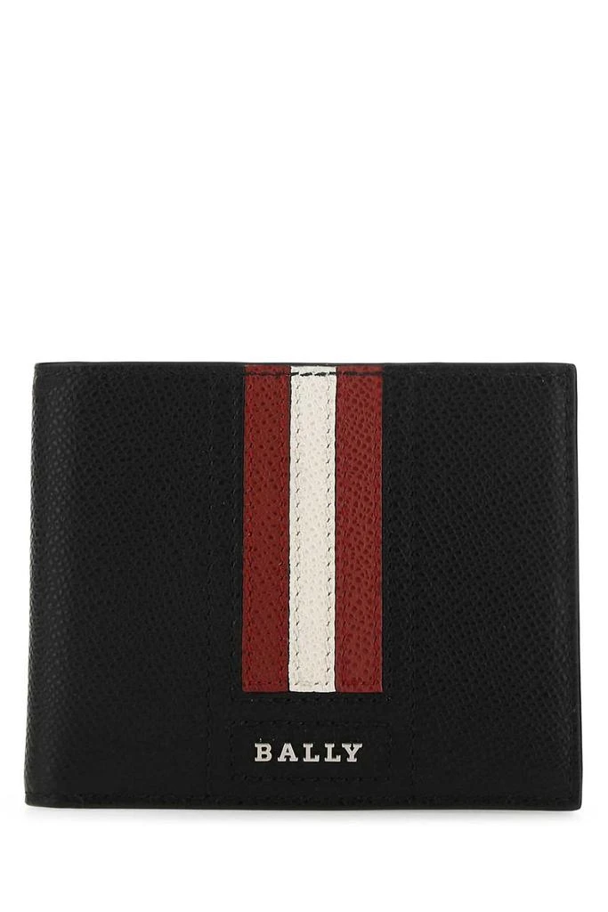 商品Bally|Bally Stripe Detailed Bi-Fold Wallet,价格¥1187,第1张图片
