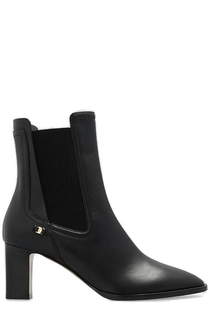 商品Salvatore Ferragamo|Ferragamo Toren Heeled Ankle Boots,价格¥4495,第1张图片