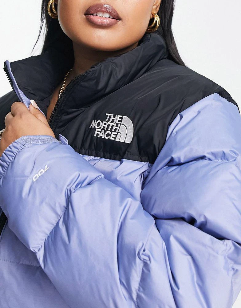 商品The North Face|The North Face Plus 1996 Retro Nuptse down jacket in blue,价格¥2825,第4张图片详细描述