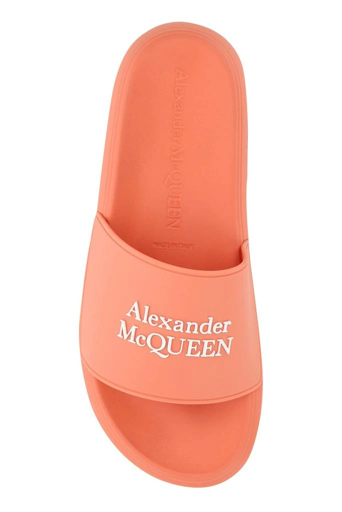 商品Alexander McQueen|Salmon rubber slippers,价格¥1381,第3张图片详细描述