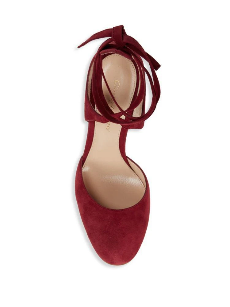 商品Gianvito Rossi|Suede Ankle-Strap Pumps,价格¥7054,第4张图片详细描述