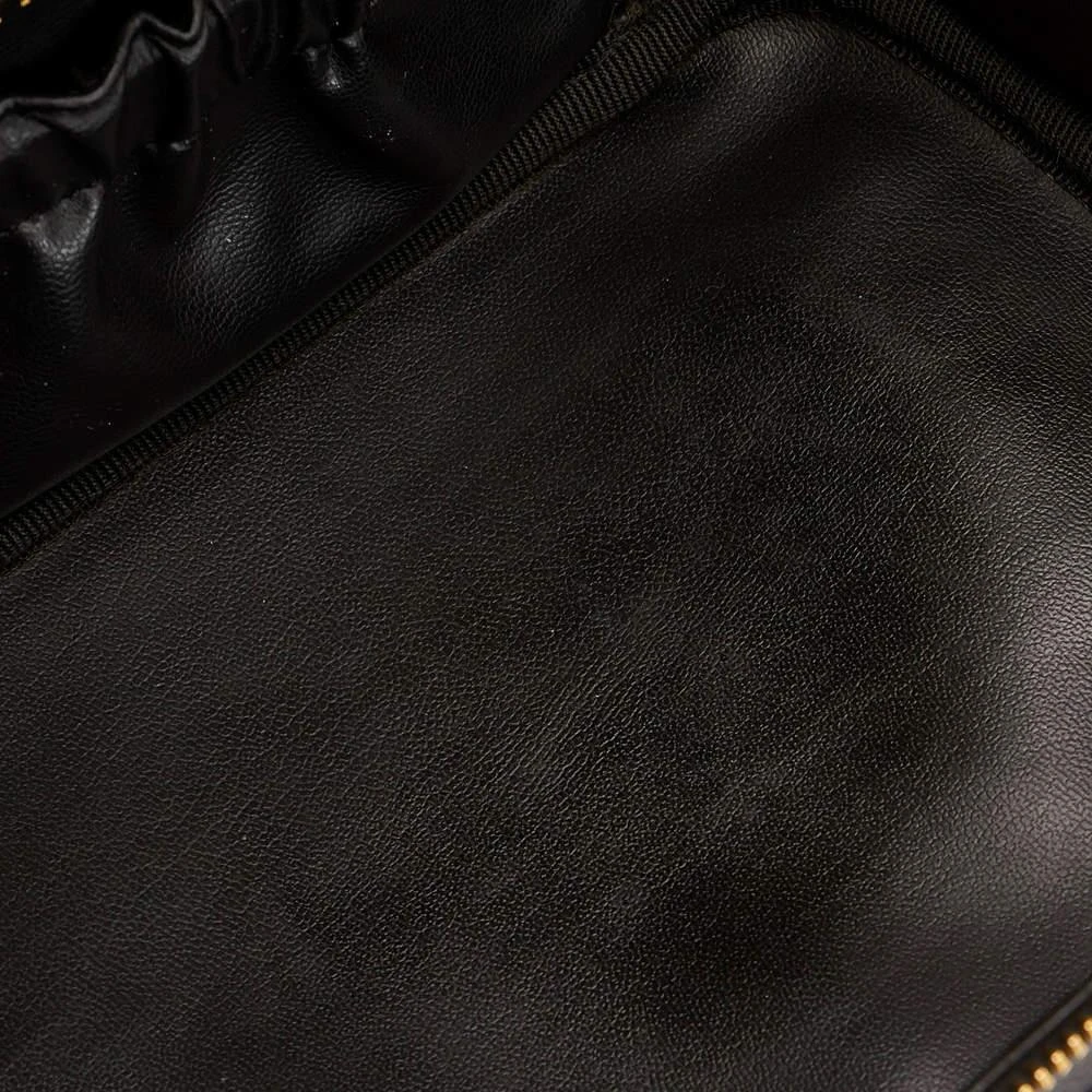 商品[二手商品] Chanel|Chanel Black Matelasse Lambskin Leather Vintage Vanity Bag,价格¥7618,第5张图片详细描述