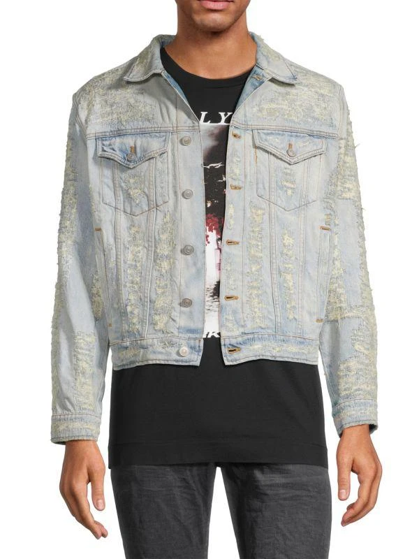 商品1017 ALYX 9SM|Distressed Denim Jacket,价格¥2577,第1张图片