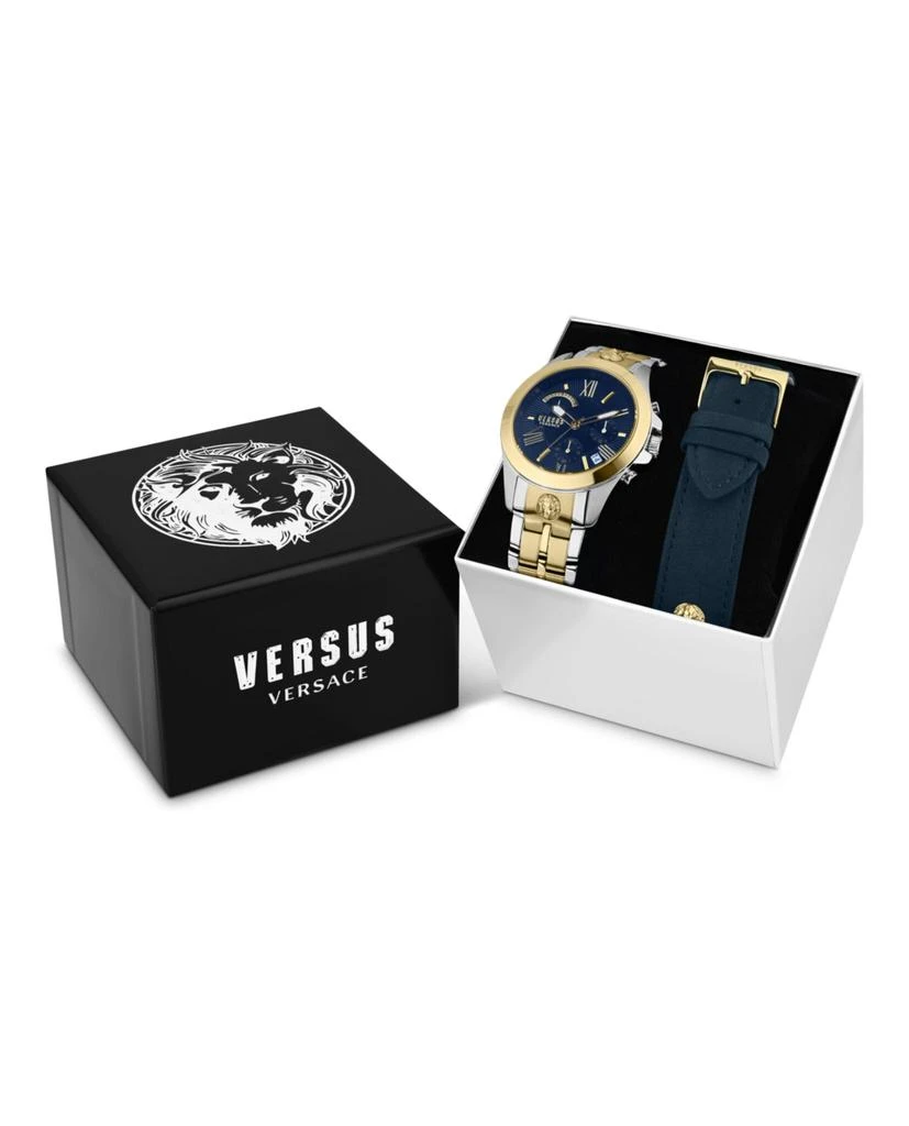 商品Versus Versace|Chrono Lion Box Set Bracelet Watch,价格¥1060,第5张图片详细描述