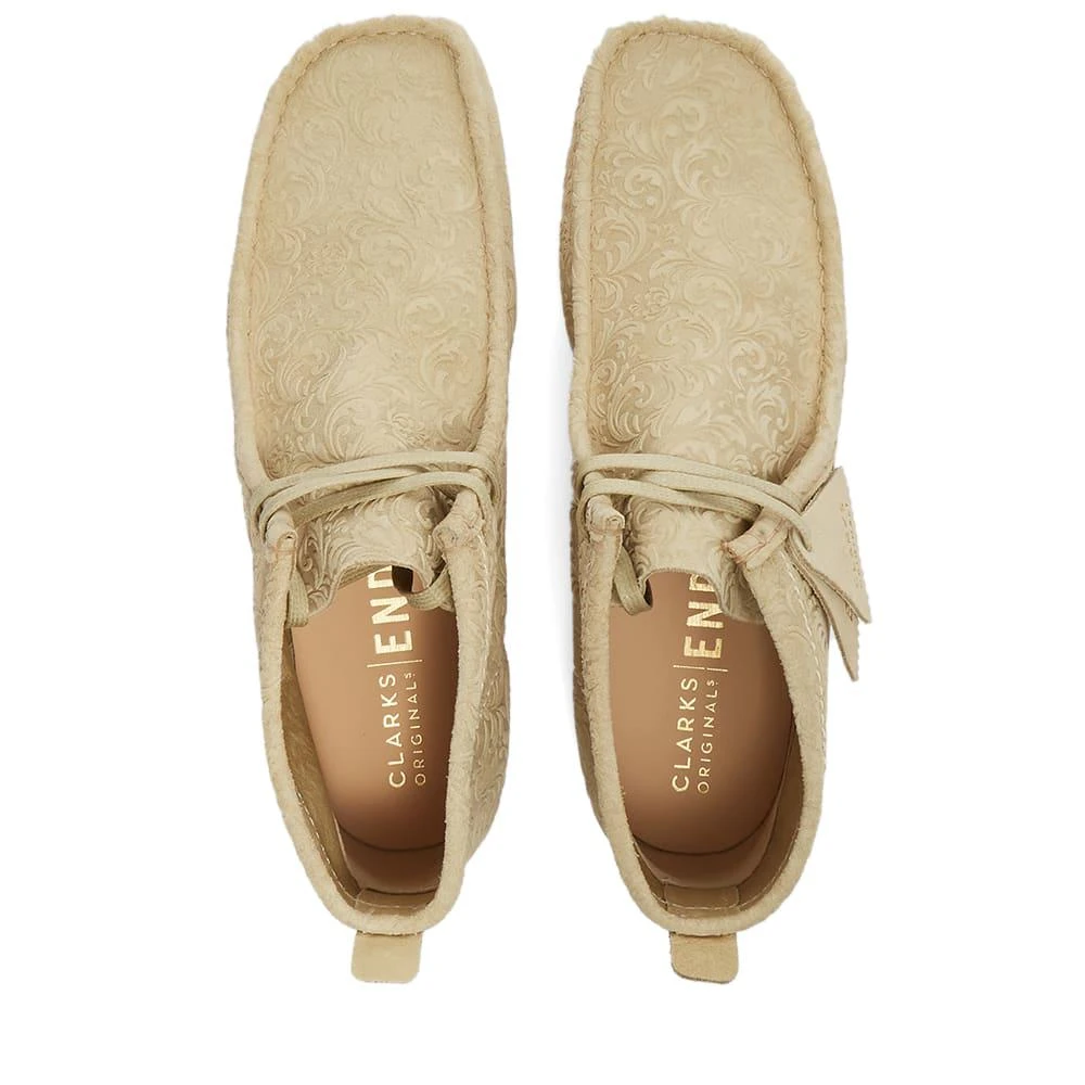 商品Clarks|END. x Clarks Originals Oxford Flowers Wallabee Boot,价格¥869,第5张图片详细描述