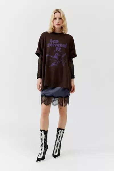 商品Urban Outfitters|Led Zeppelin '77 Tour Oversized Tee,价格¥341,第1张图片