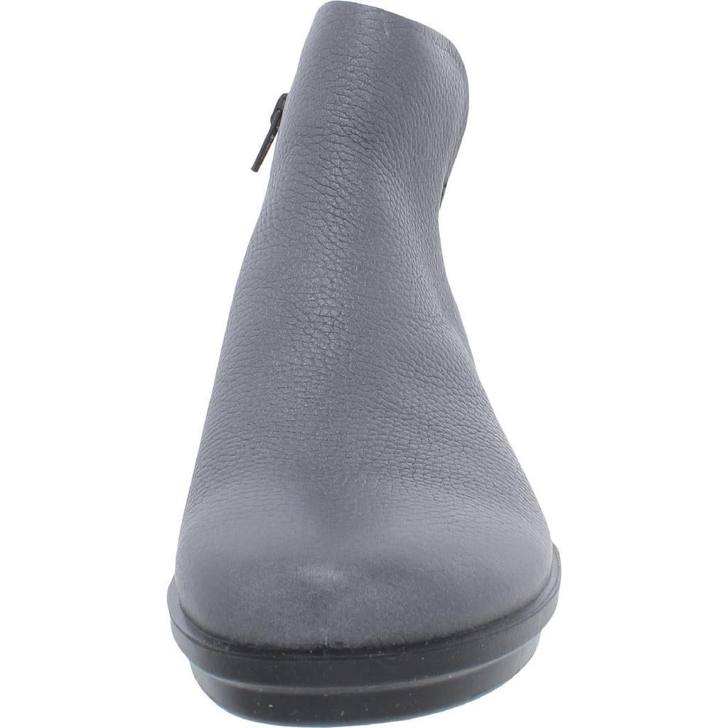 商品ECCO|ECCO Womens Leather Ankle Wedge Boots,价格¥339,第5张图片详细描述