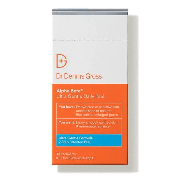 商品Dr. Dennis Gross|Dr. Dennis Gross Skincare Alpha Beta Ultra Gentle Daily Peel (Pack of 30),价格¥746,第3张图片详细描述