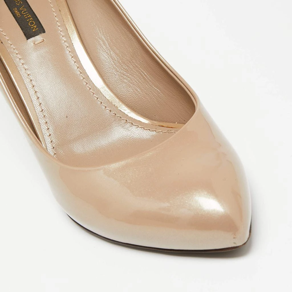 Louis Vuitton Beige Patent Leather Oh Really! Pumps Size 37.5 商品
