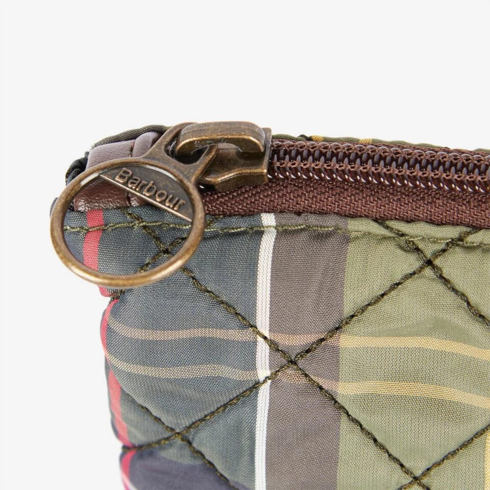 商品Barbour|Barbour Quilted Multicoloured Twill Wash Bag,价格¥191,第3张图片详细描述