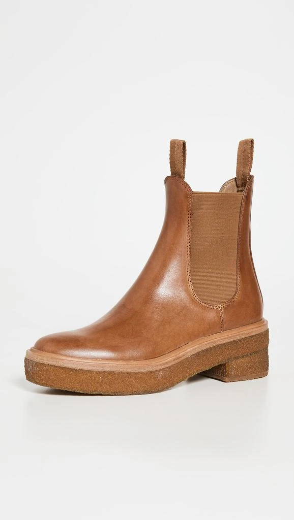 商品Loeffler Randall|Loeffler Randall 绉胶鞋底切尔西靴,价格¥2941,第1张图片