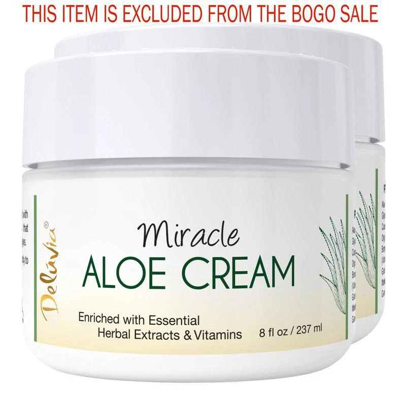 商品Deluvia|Miracle Aloe Cream 8oz,价格¥446,第1张图片