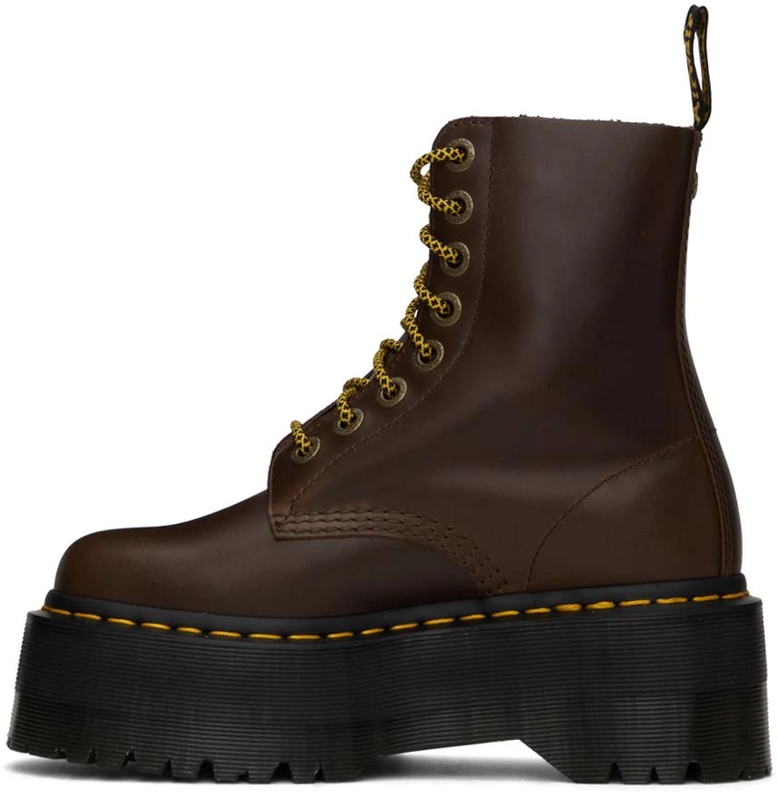商品Dr. Martens|Brown 1460 Pascal Max Boots,价格¥1238,第3张图片详细描述