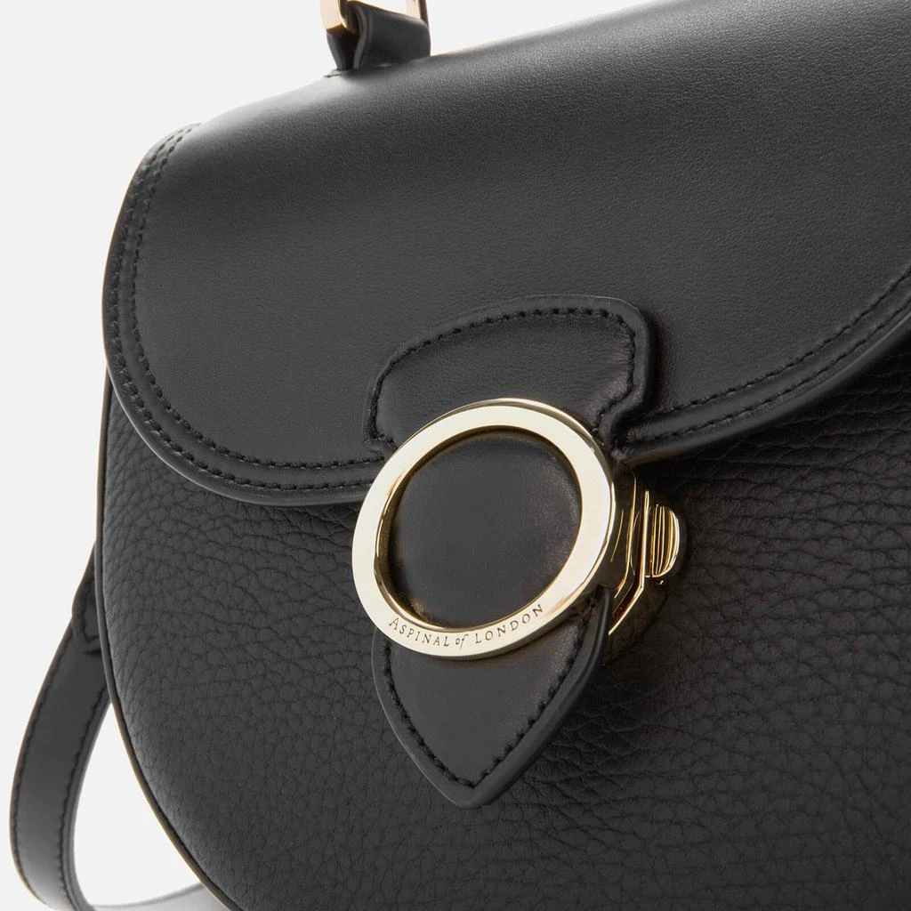 商品Aspinal of London|Aspinal of London Women's Saddle Bag - Black,价格¥1865,第4张图片详细描述