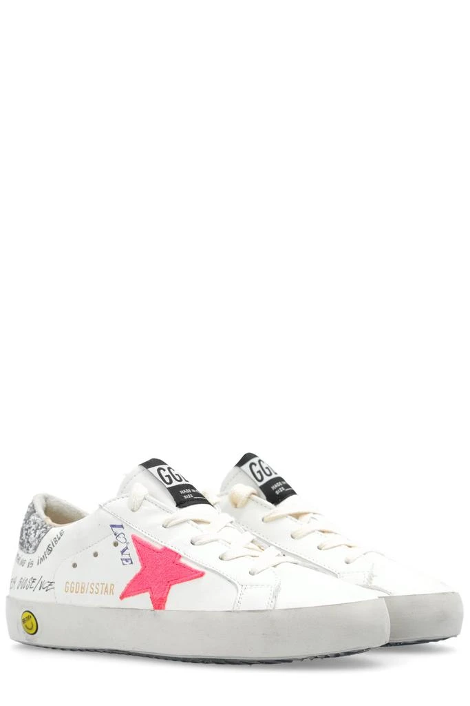 商品Golden Goose|Golden Goose Kids Super Star Patch Sneakers,价格¥1561,第2张图片详细描述