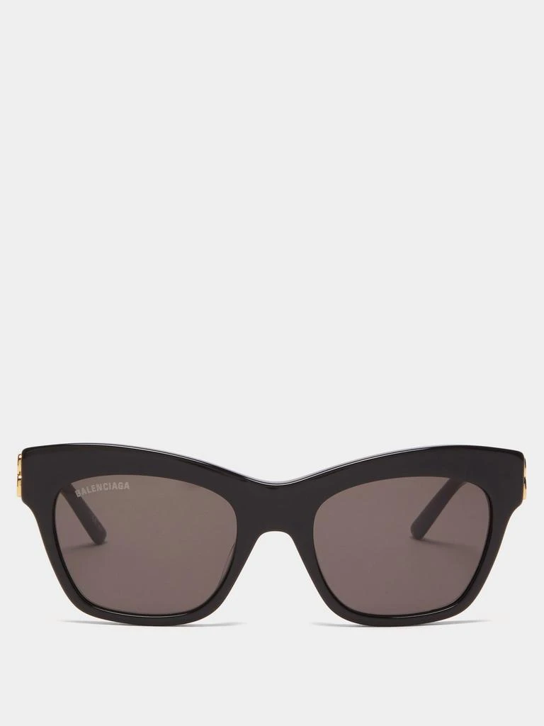 商品Balenciaga|BB-logo cat-eye acetate sunglasses,价格¥2097,第1张图片