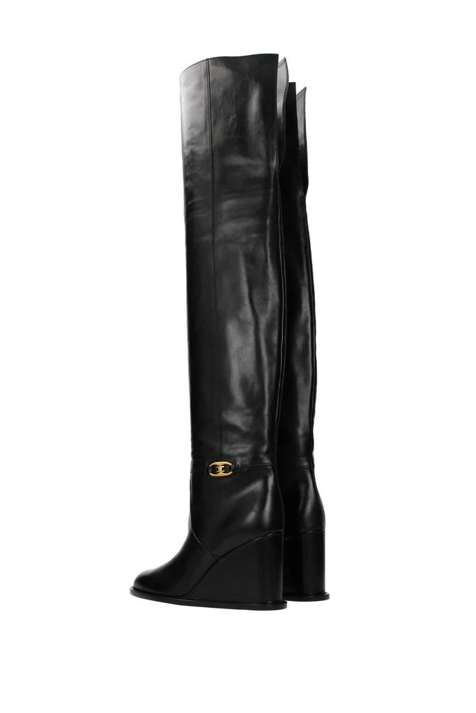 商品Celine|Boots Leather Black,价格¥5713,第4张图片详细描述