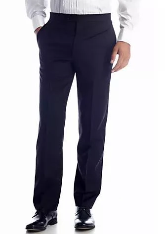 商品Ralph Lauren|Ralph Lauren Classic Fit Eagan Flat Front Tuxedo Pants,价格¥557,第1张图片