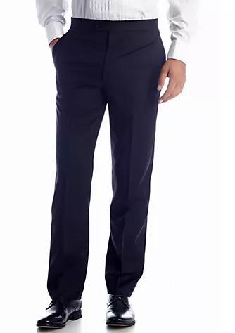 商品Ralph Lauren|Classic Fit Eagan Flat Front Tuxedo Pants,价格¥1112,第1张图片
