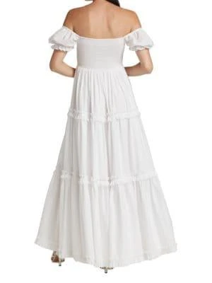 商品CAROLINE CONSTAS|Zuri Tiered Maxi-Dress,价格¥1388,第4张图片详细描述