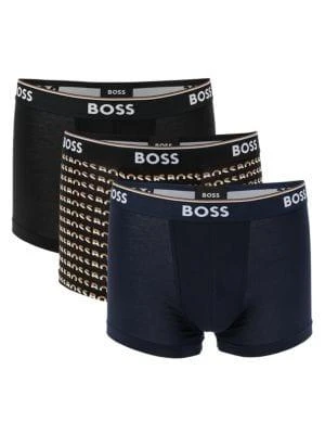 商品Hugo Boss|3-Pack Logo Waist Boxer Briefs,价格¥187,第1张图片