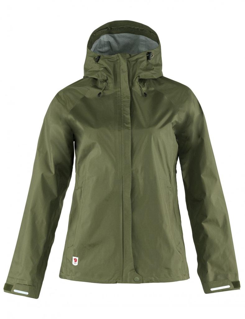 Fjallraven Women's High Coast Hydratic Jacket - Green Small, Colour: Green商品第1张图片规格展示