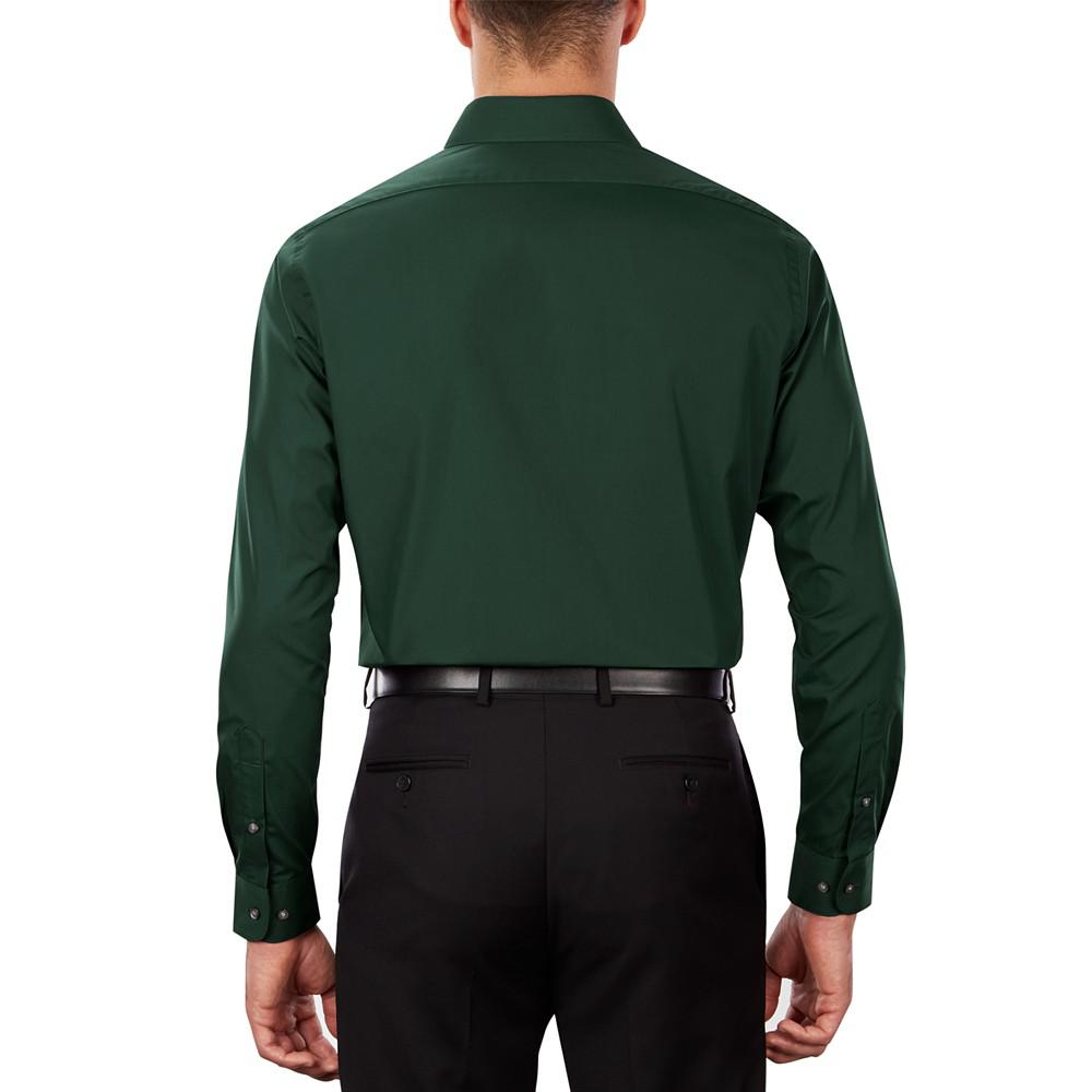 Men's Classic-Fit Poplin Dress Shirt商品第2张图片规格展示