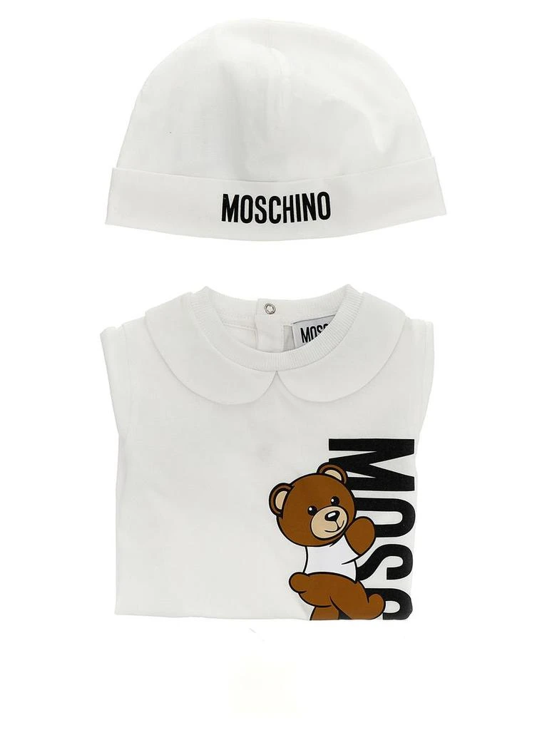 商品Moschino|Moschino Kids Bib + Cap,价格¥840,第1张图片