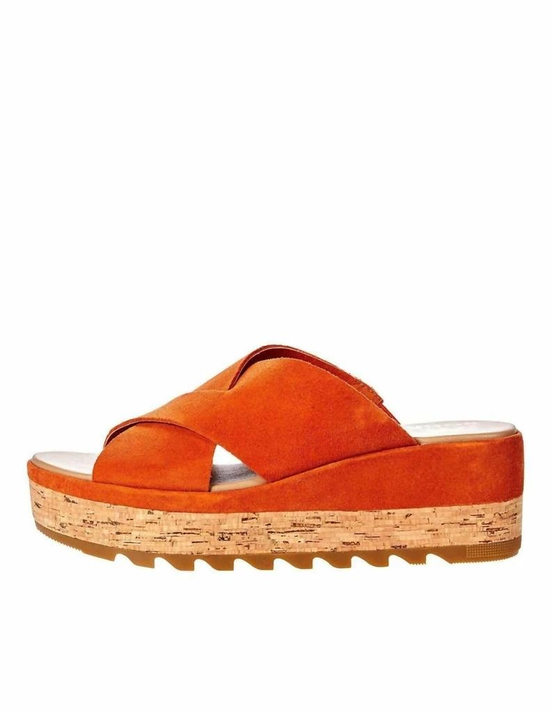 商品SOREL|Cameron Flatform Mule In Desert Sun, Gum,价格¥760,第1张图片