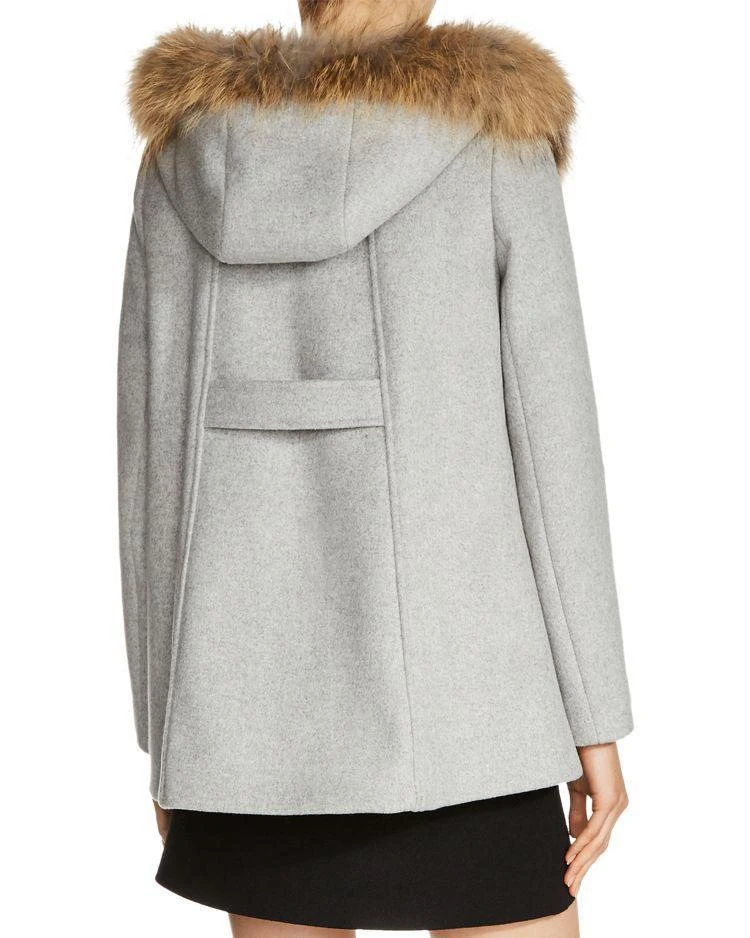 商品Maje|Greli Fur-Trimmed 大衣,价格¥3221,第2张图片详细描述