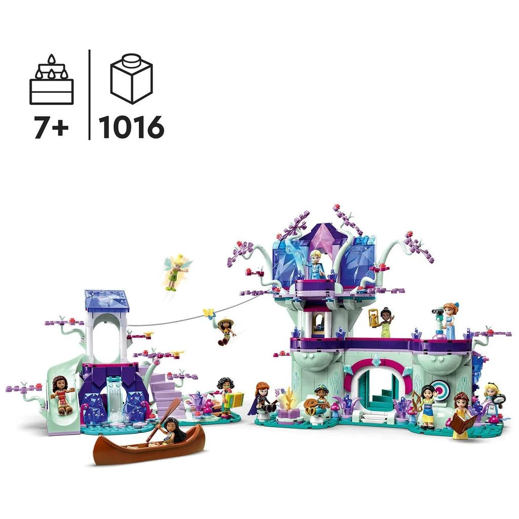 商品LEGO|LEGO | Disney The Enchanted Treehouse Princess Set (43215),价格¥1639,第3张图片详细描述