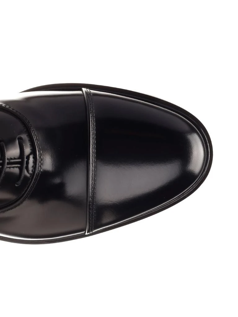 商品Corvari|Classic Oxford Shoe Lace-Up Shoes Black,价格¥1919,第4张图片详细描述