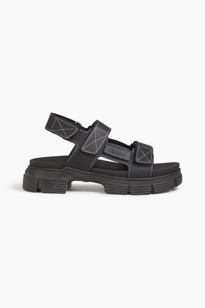 商品Ganni|Rubber sandals,价格¥737-¥842,第1张图片