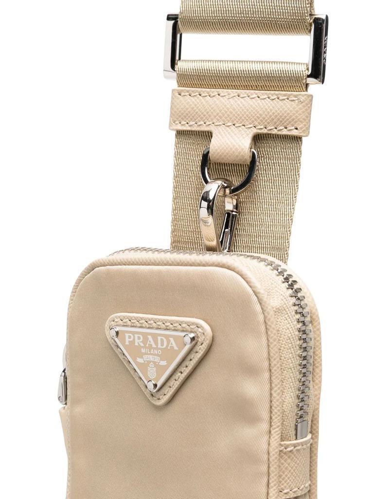 商品Prada|PRADA Re-Nylon triangle-plaque messenger bag,价格¥10650,第7张图片详细描述