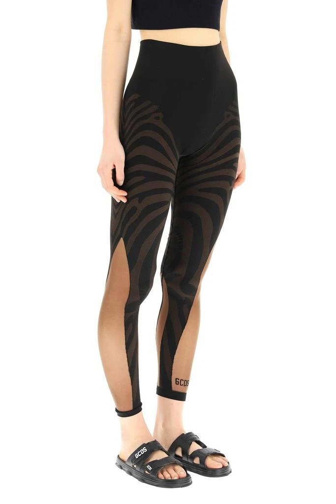 商品GCDS|ANIMALIER LEGGINGS,价格¥726,第2张图片详细描述