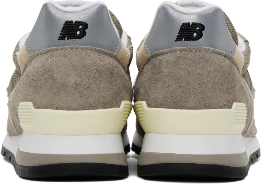 商品New Balance|Taupe Made in USA 996 Core Sneakers,价格¥1534,第2张图片详细描述