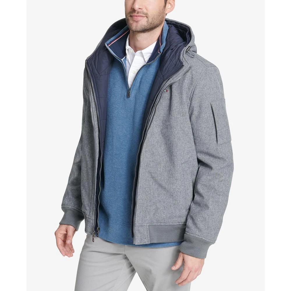 Tommy Hilfiger Soft-Shell Hooded Bomber Jacket with Bib 6