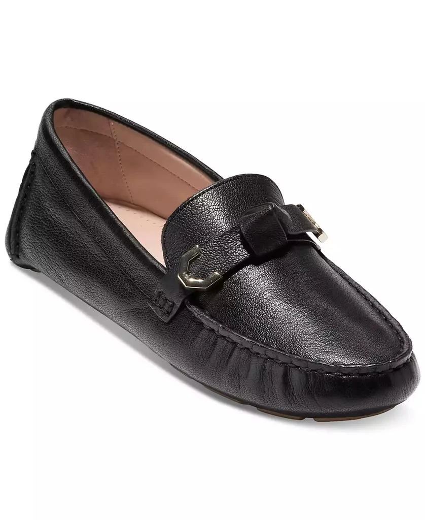 商品Cole Haan|Women's Evelyn Bow Driver Loafers,价格¥728,第1张图片
