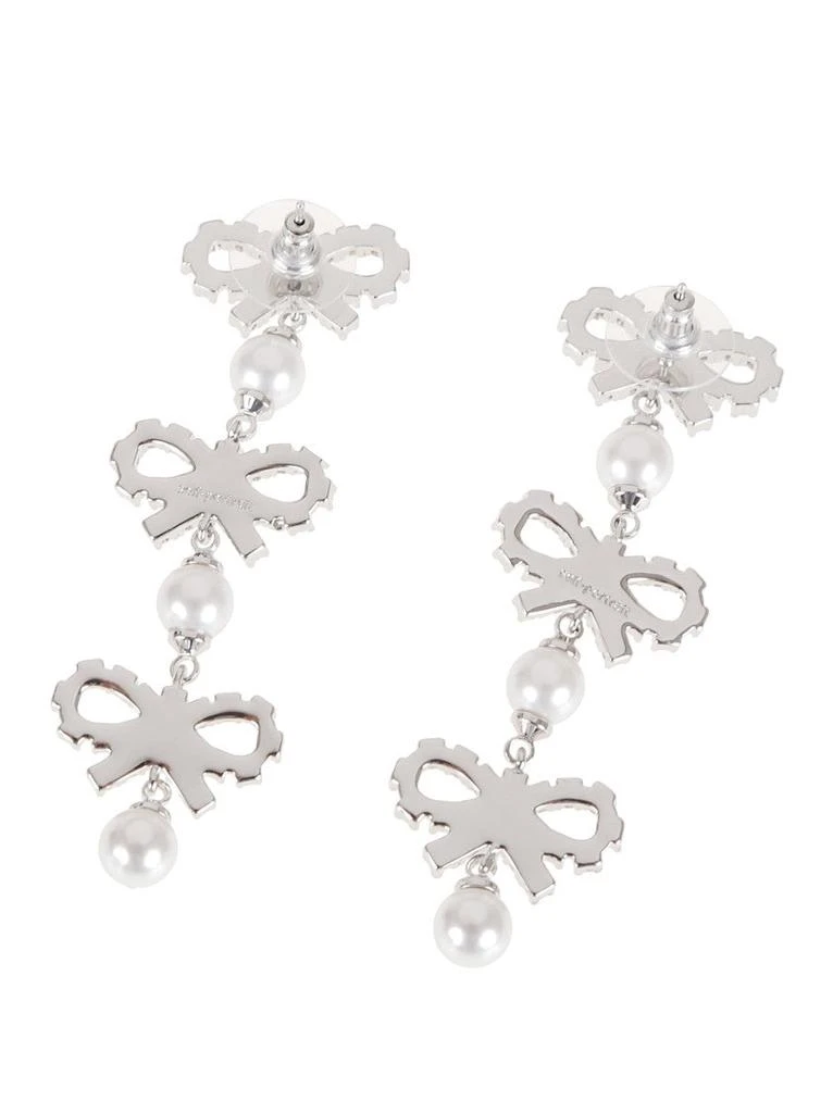 商品Self Portrait|Tiered Earrings With Crystal Bow,价格¥2239,第2张图片详细描述