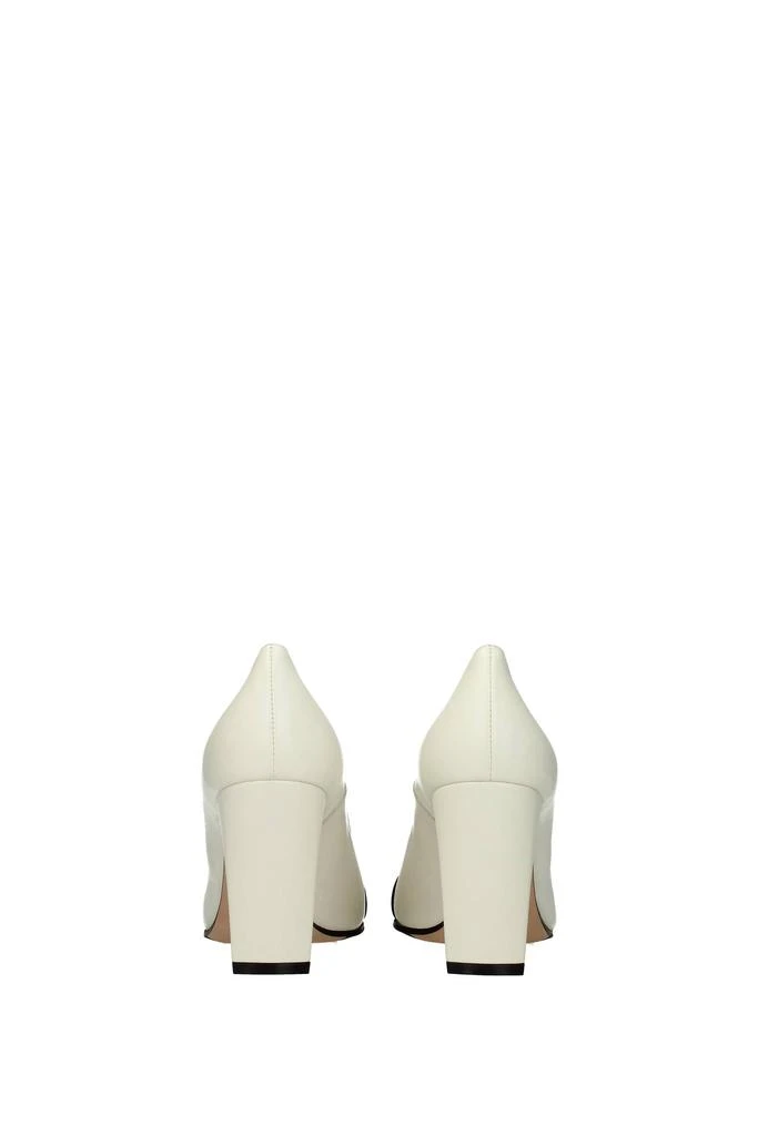 商品Bally|Pumps Leather Beige Black,价格¥1720,第5张图片详细描述