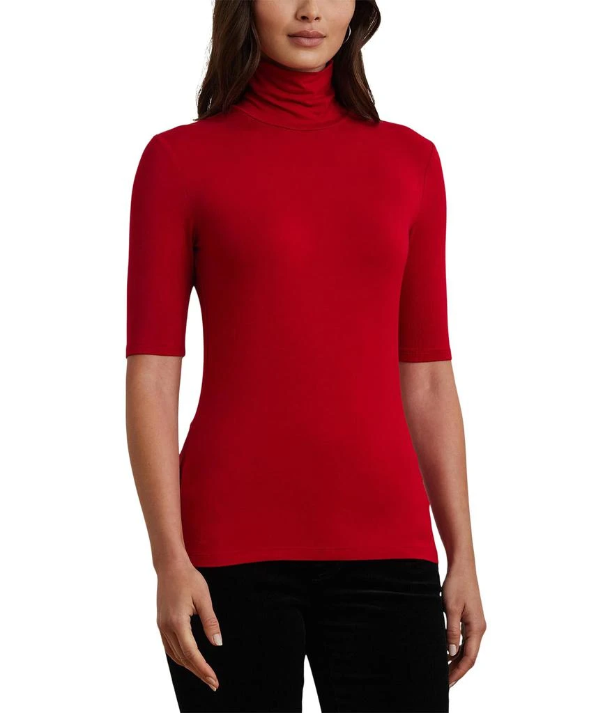 商品Ralph Lauren|Stretch Jersey Turtleneck,价格¥326,第1张图片