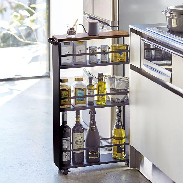 商品Yamazaki|Tower Rolling Slim Storage Cart,价格¥1079,第2张图片详细描述